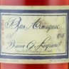 Bas Armagnac Baron Gaston Legrand 1972